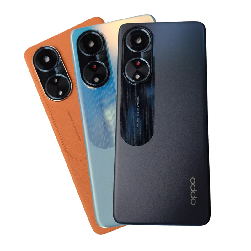 Cargue la imagen en el visor de la galería, [With Camera Lens] OPPO A1 5G (PHS110) - Back Rear Glass Panel Battery Cover

