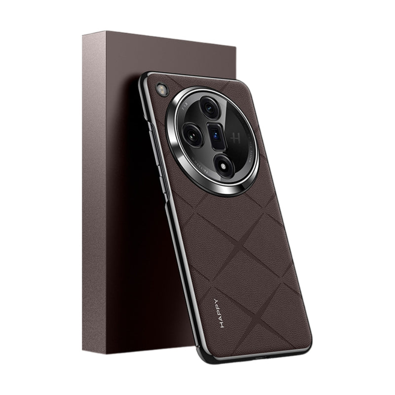 Cargue la imagen en el visor de la galería, OPPO Find X7/Ultra - Plain Leather PC Phone Case - Polar Tech Australia
