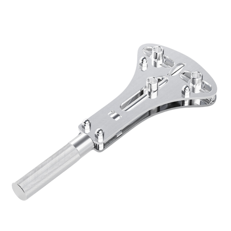 Cargue la imagen en el visor de la galería, Watch Repair Tool - All-Steel High-Precision Three-Jaw Case Opener, Back Cover Remover, Universal Watch Back Opener for Battery Replacement - Polar Tech Australia
