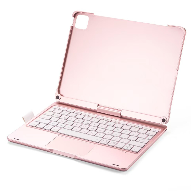 Chargez l&#39;image dans la visionneuse de la galerie, Apple iPad Air 4/5 10.9&#39;&#39; 4th Gen (2020/2022) 360° Rotating Wireless Touchpad Keyboard Flip Cover Case

