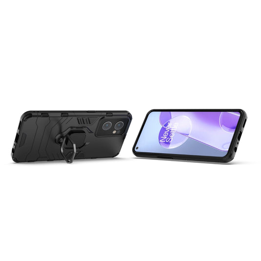 OnePlus Nord CE 2 5G - Heavy Duty Armor Case With Ring Holder Stand - Polar Tech Australia
