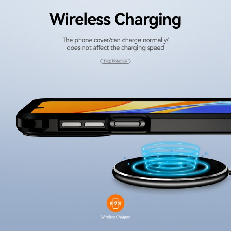 Chargez l&#39;image dans la visionneuse de la galerie, Samsung Galaxy A15 (SM-A155, SM-A156) - TPU+PC 2-in-1 Transparent Shockproof Phone Case
