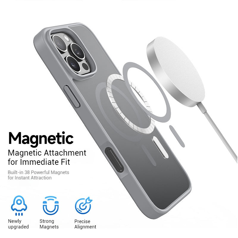 Chargez l&#39;image dans la visionneuse de la galerie, [Magsafe Compatible] Apple iPhone 16e Minimalist Matte Skin-feel Full-body Protective Case - Polar Tech Australia
