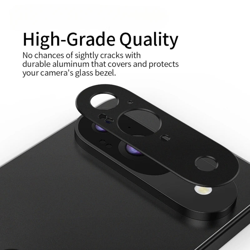 Cargue la imagen en el visor de la galería, Google Pixel 9 / Pixel 9 Pro / Pixel 9 Pro XL - Metal Sticker Back Rear Camera Lens Glass Protector - Polar Tech Australia
