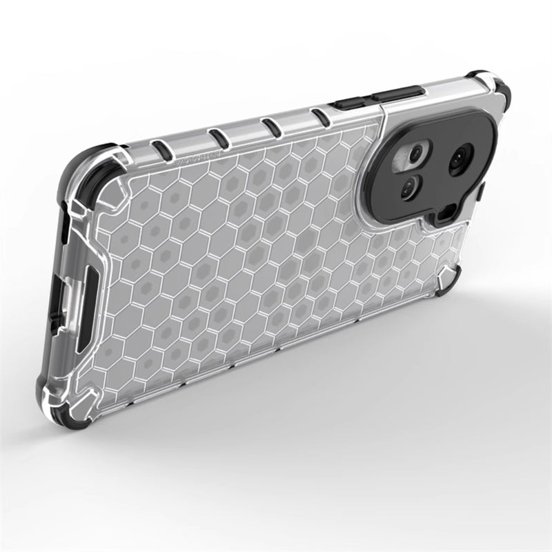 Load image into Gallery viewer, OPPO Reno11 Pro 5G (CPH2607) - Honeycomb Transparent Shockproof Protection Case - Polar Tech Australia
