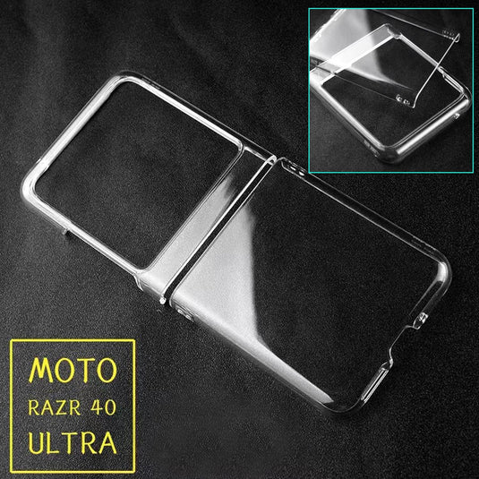 Motorola Moto Razr 40 - AirPillow Cushion Transparent Soft Clear TPU Shockproof Case - Polar Tech Australia