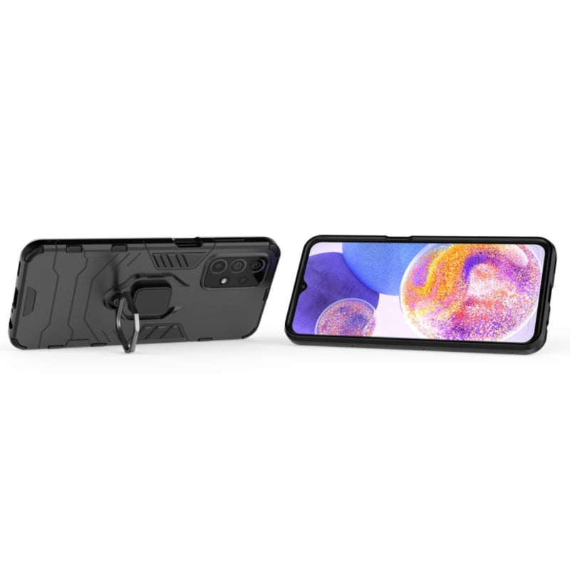 Load image into Gallery viewer, Samsung Galaxy A03 (SM-A035) - Heavy Duty Armor Case With Ring Holder Stand
