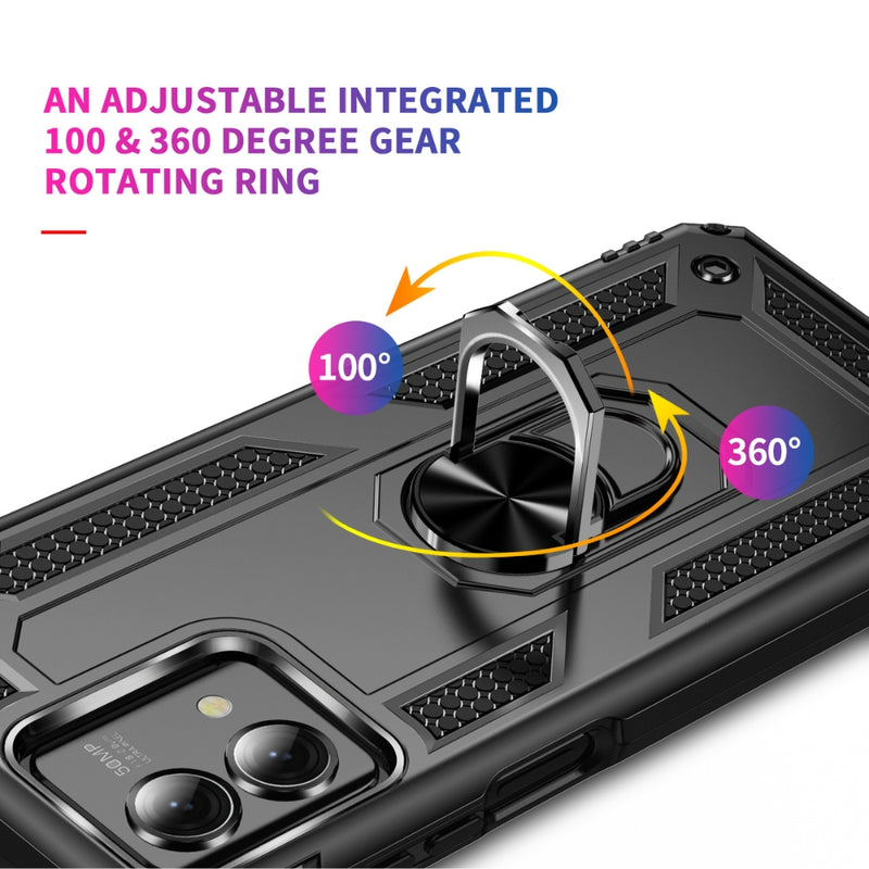 Cargue la imagen en el visor de la galería, Motorola Moto Edge 20 Lite - Shockproof Heavy Duty Hard Bumper Rugged Mobile Phone Case
