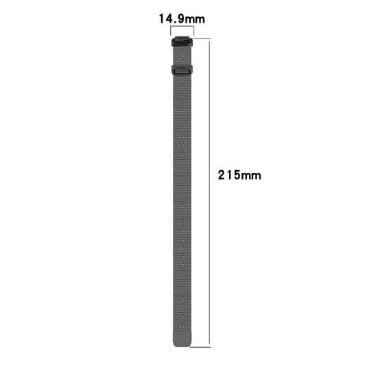 Fitbit Inspire 3 – Milanese Stainless Steel Band