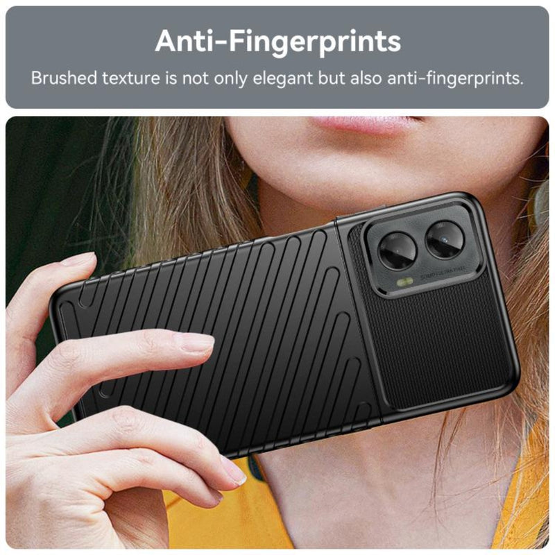 Cargue la imagen en el visor de la galería, Motorola Moto G 5G (2024) - Thunder Series Twill Texture Thickened Anti-fall Protection TPU Case - Polar Tech Australia
