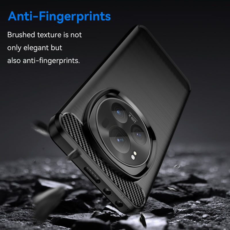 Chargez l&#39;image dans la visionneuse de la galerie, Honor Magic6 (BVL-AN00) - Carbon Fiber Brushed Texture TPU Phone Case
