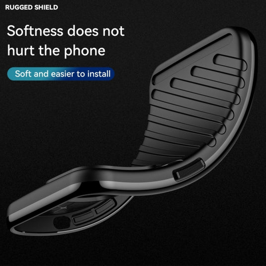 OnePlus 9R - Thunder Series Twill Texture Thickened Anti-fall Protection TPU Case
