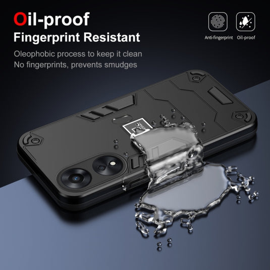 OPPO A78 5G (CPH2483, CPH2495) - TPU + PC 2 in 1 Shockproof Phone Case - Polar Tech Australia