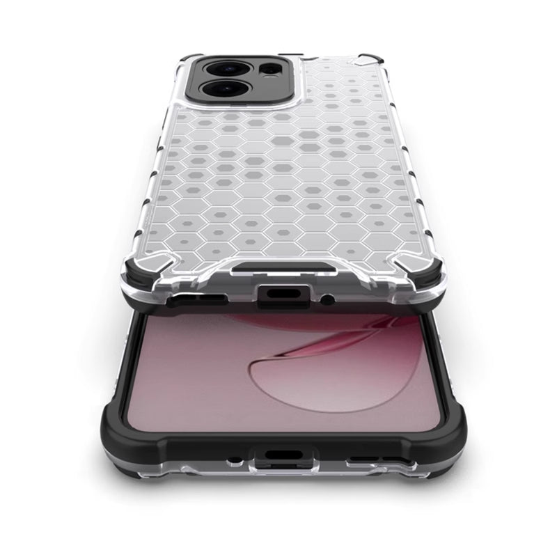 Load image into Gallery viewer, OPPO Reno13 F 4G/5G - Honeycomb Transparent Shockproof Protection Case - Polar Tech Australia
