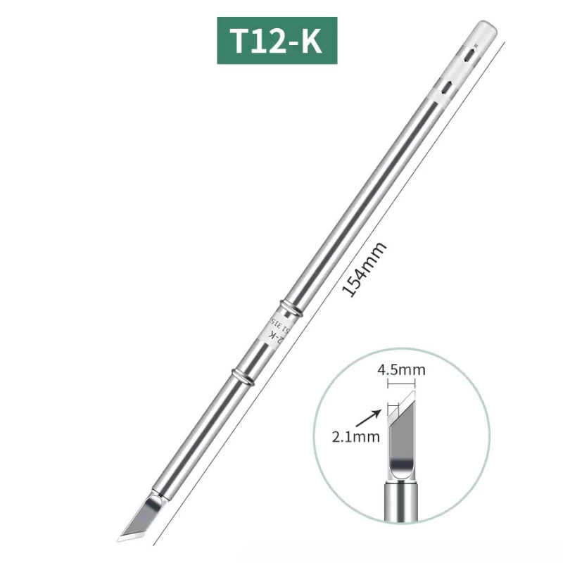 Cargue la imagen en el visor de la galería, [BXSLLTDT] T12 Soldering Iron Tip with Integrated Heating Core - Polar Tech Australia
