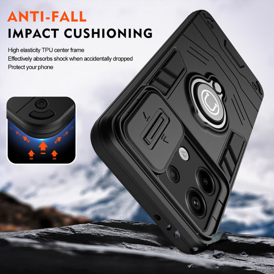 Xiaomi Redmi Note 13 5G - Camshield Ring Holder Phone Case - Polar Tech Australia