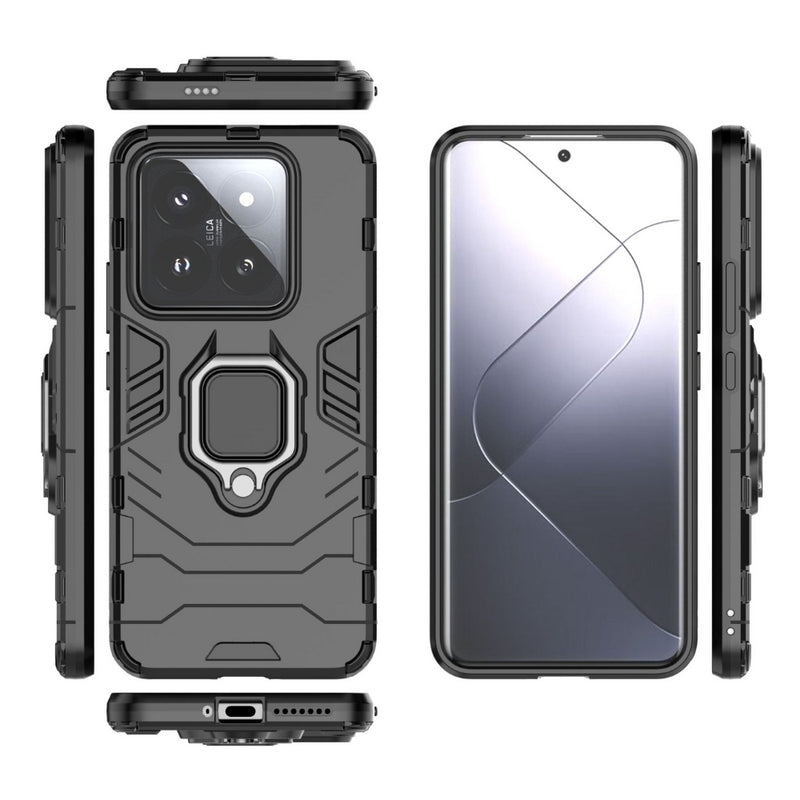Load image into Gallery viewer, Xiaomi Mi 14 Ultra - Heavy Duty Armor Case With Ring Holder Stand - Polar Tech Australia
