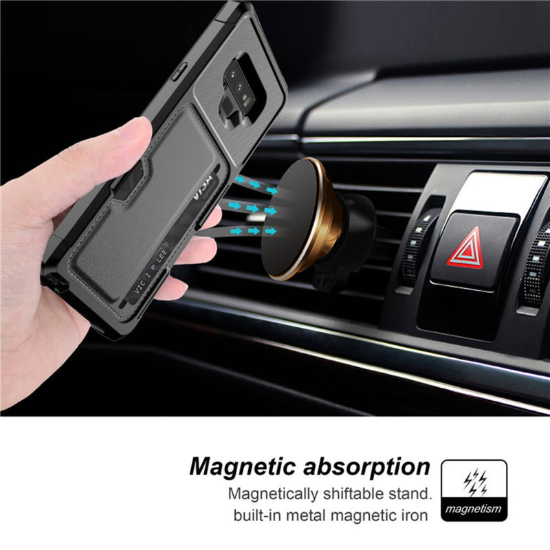 Load image into Gallery viewer, Samsung Galaxy S10 4G (SM-G973) - Detachable 2 in 1 Magnet Wallet Case
