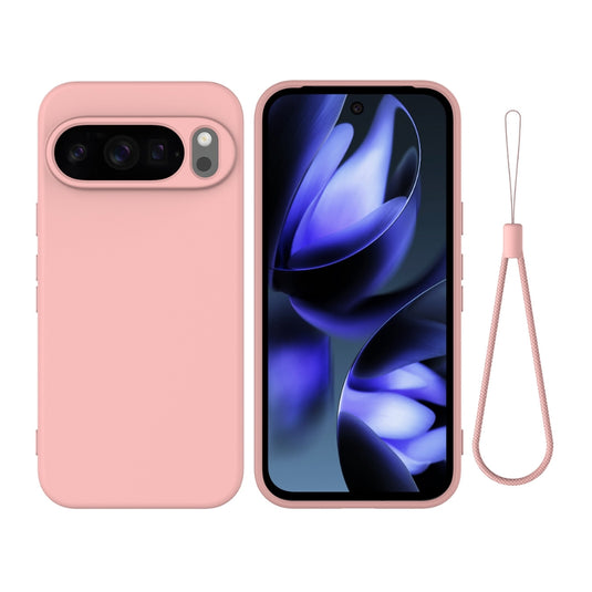 Google Pixel 10 Pro XL - Pure Color Liquid Silicone Shockproof Phone Case