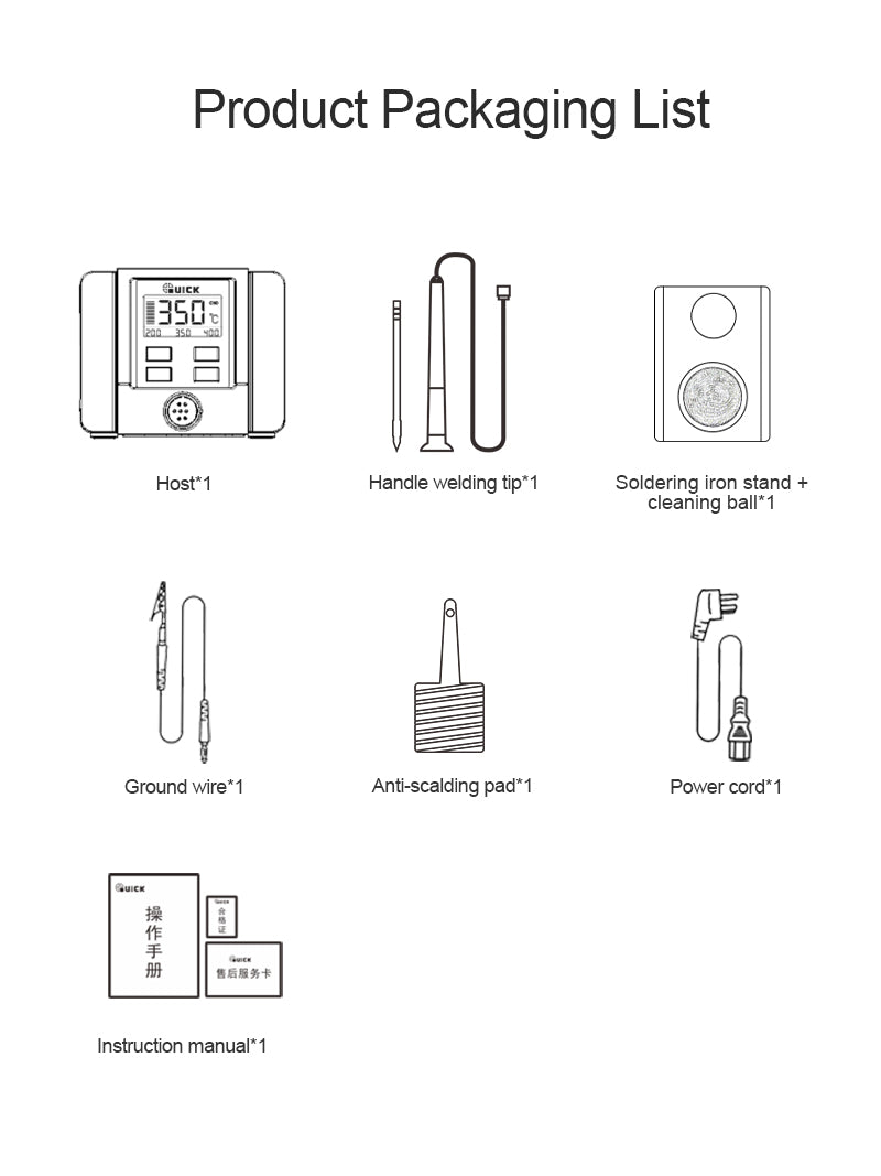 Chargez l&#39;image dans la visionneuse de la galerie, [TS11] QUICK Smart Precision Soldering Station - Polar Tech Australia
