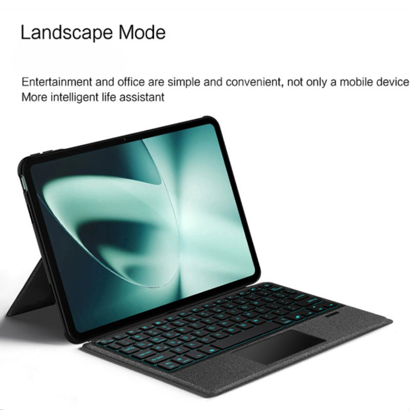 Chargez l&#39;image dans la visionneuse de la galerie, [With backlight] OPPO Pad Neo (OPD2302, OPD2303) - Detachable Smart Colorful Backlit Keyboard Case - Polar Tech Australia
