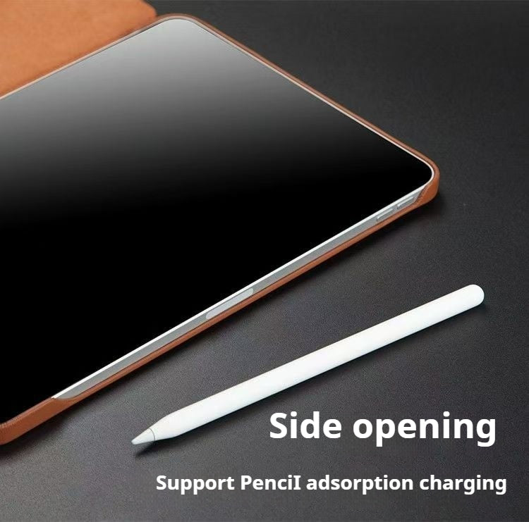 Chargez l&#39;image dans la visionneuse de la galerie, Apple iPad Pro 11-inch 4th Gen (2022) Genuine Leather Full-protection Shockproof Case - Polar Tech Australia
