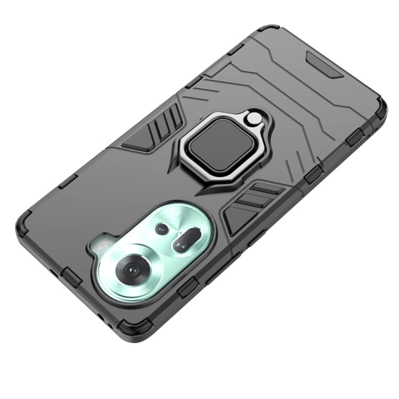 Load image into Gallery viewer, OPPO Reno11 5G (CPH2599) - Heavy Duty Armor Case With Ring Holder Stand - Polar Tech Australia
