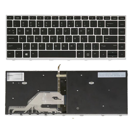 HP HSN-Q04C 06 08 ZHAN 66 Pro G1 640 645 G4 440 430 445 G5 Series - Laptop Keyboard With Back Light US Layout - Polar Tech Australia