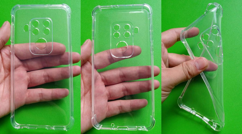 Load image into Gallery viewer, Motorola Moto One Zoom - AirPillow Cushion Transparent Soft Clear TPU Four Corners Protective Case - Polar Tech Australia
