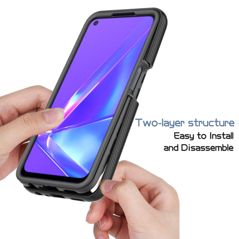 Load image into Gallery viewer, OPPO A52 / A72 / A92 - Transparent TPU + PC Anti-Drop Phone Case - Polar Tech Australia
