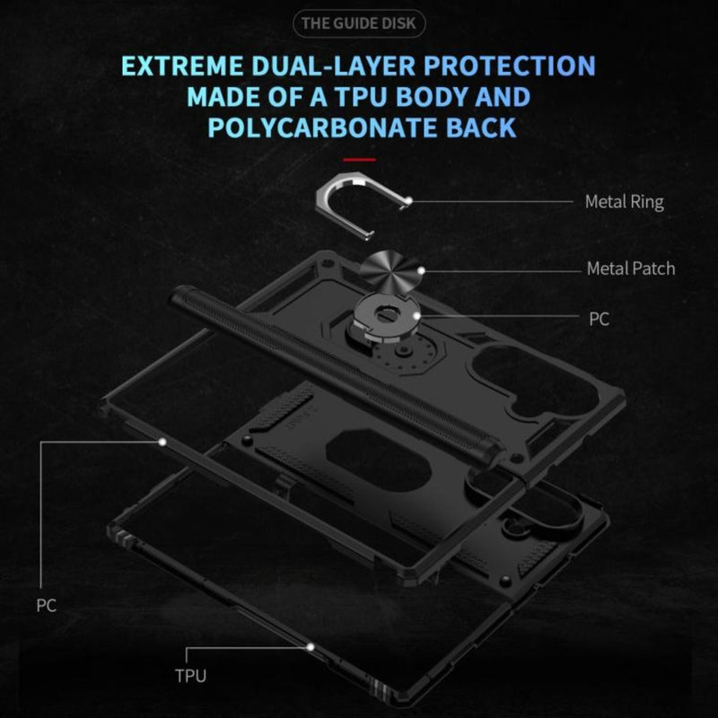 Cargue la imagen en el visor de la galería, Samsung Galaxy Z Fold7 5G - Shockproof TPU + PC Phone Case with Holder

