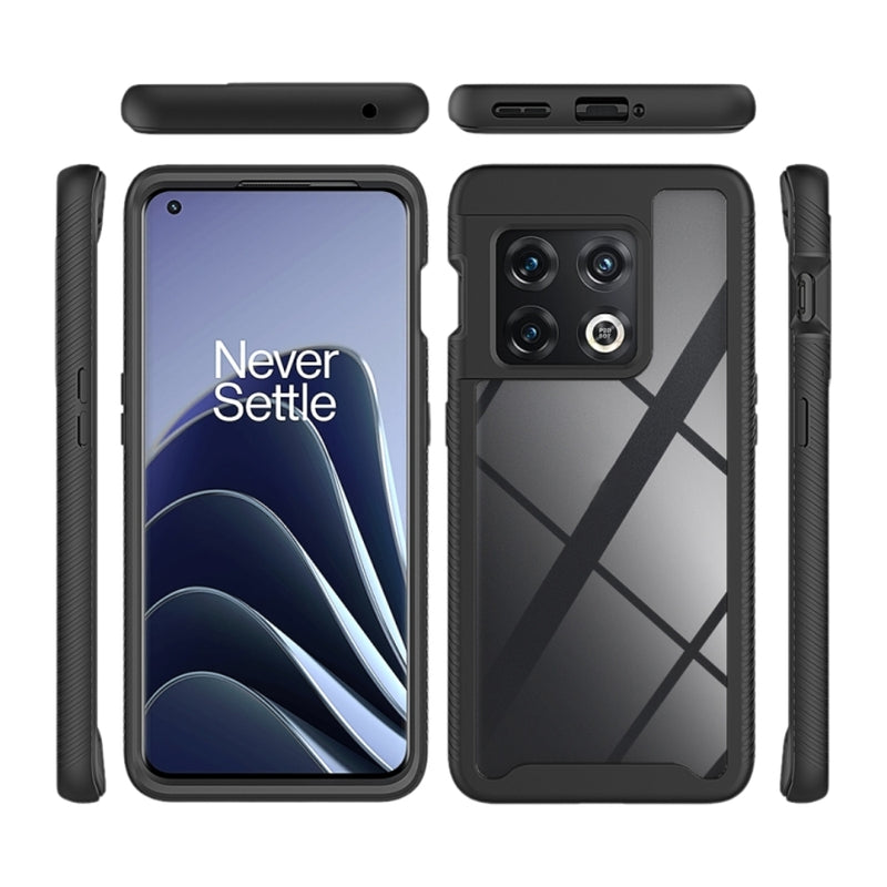 Cargue la imagen en el visor de la galería, OnePlus 10T - Solid Color Shockproof TPU Clear PC Phone Case
