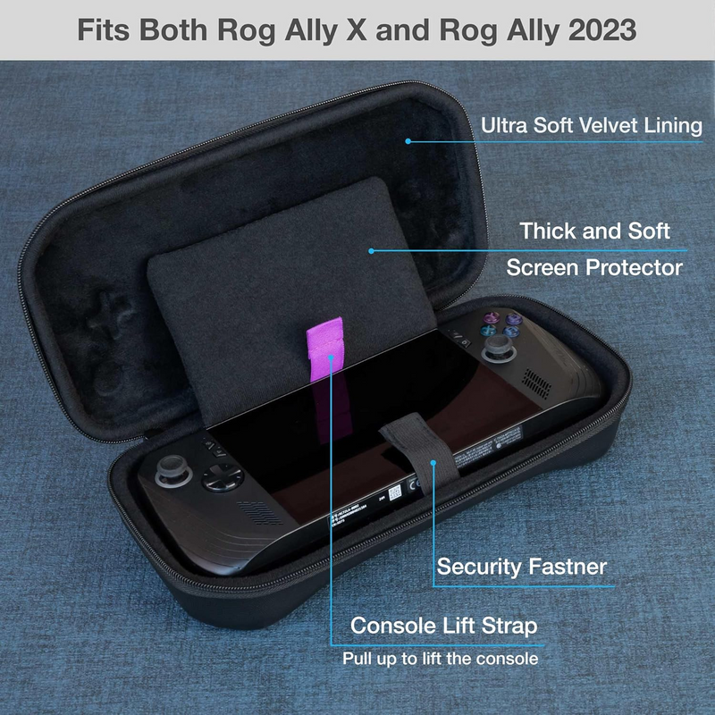 Chargez l&#39;image dans la visionneuse de la galerie, ASUS ROG Gally X - IINE EVA Hard Shell Portable Storage Slim Carrying Case Bag - Polar Tech Australia
