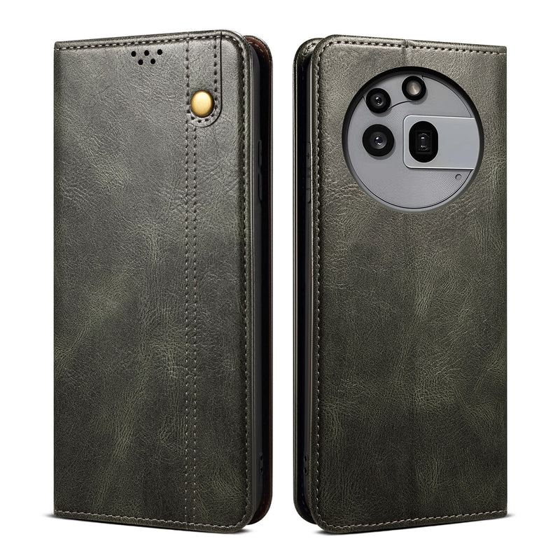 Cargue la imagen en el visor de la galería, [With Card Slot] Nothing Phone (3a)/Pro Premium PU leather Flip Wallet Stand Cover - Polar Tech Australia
