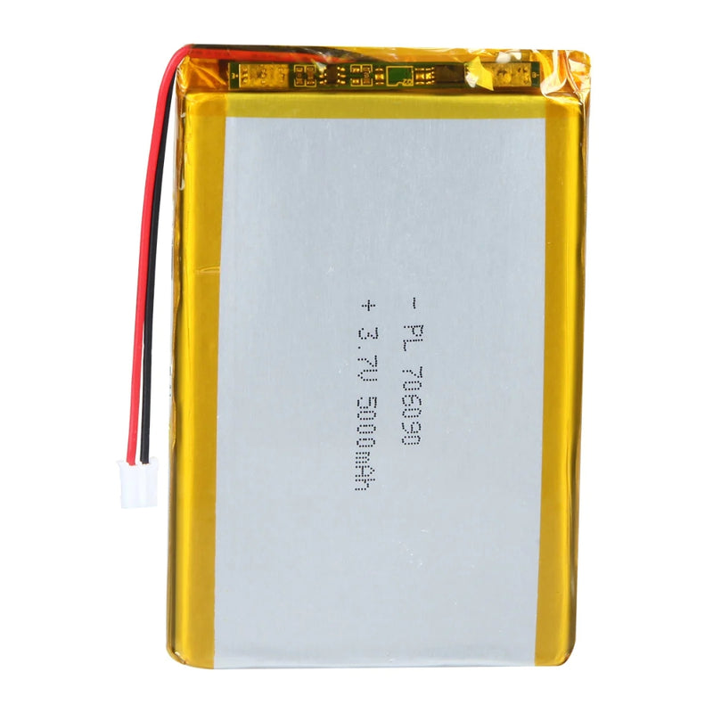 Load image into Gallery viewer, [PH2.0-JST Connector][706090] Universal 5000mAh 3.7V Rechargeable Li-Ion Lithium Polymer Battery - Polar Tech Australia
