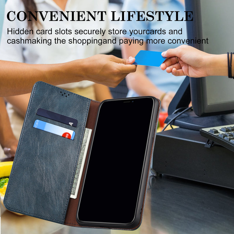 Cargue la imagen en el visor de la galería, [With Card Slot] Nothing Phone (3a)/Pro Premium PU leather Flip Wallet Stand Cover - Polar Tech Australia
