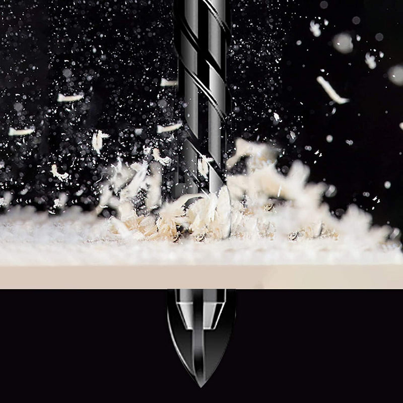 Cargue la imagen en el visor de la galería, [9 in 1] Concrete Drill Bit Set Cross Carbide Tip Masonry Drill Bits Set (3 - 16mm)
