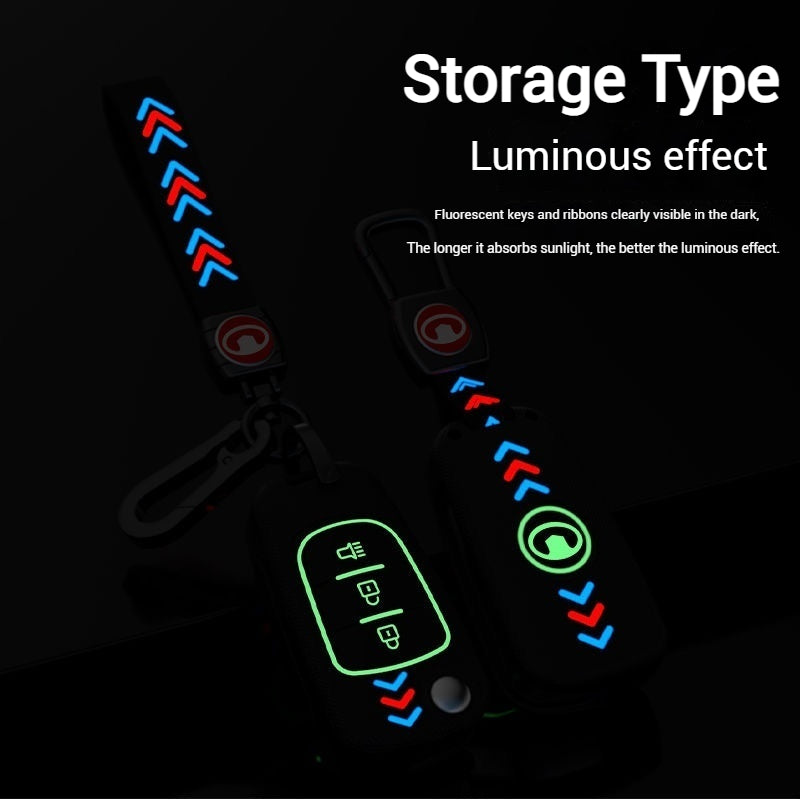 Load image into Gallery viewer, Great Wall Matte ABS Silicone Car Key Fob Case Cover For Haval, Wingle, M4, C30
