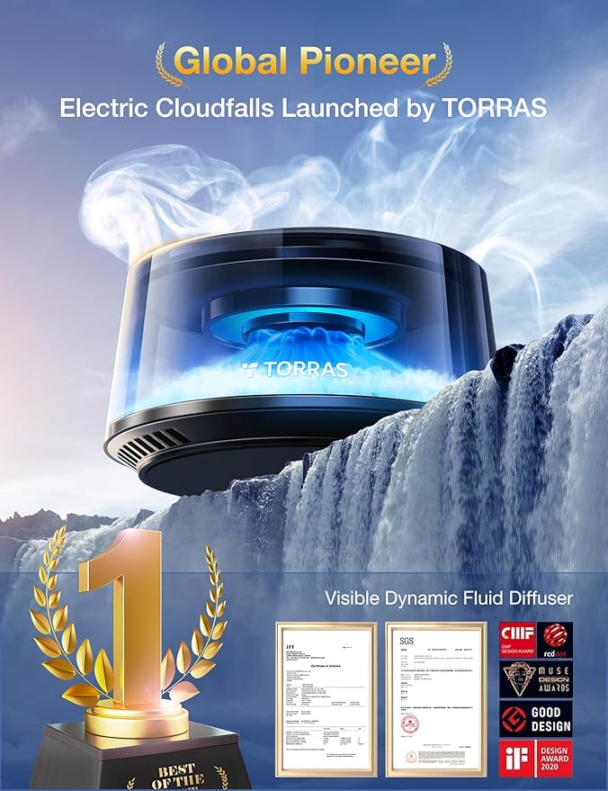 Chargez l&#39;image dans la visionneuse de la galerie, [Solar Powered][RGB Light][App Control] Torras Car Perfume Air Freshener Diffuser Landscape View 2025 Version - Polar Tech Australia
