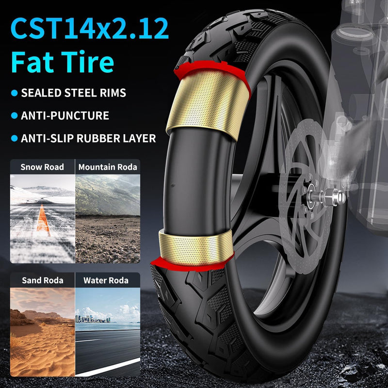 Cargue la imagen en el visor de la galería, [Model: F12] E-GO 400W High Power Long Range Foldable Electric Bike Bicycle - Polar Tech Australia
