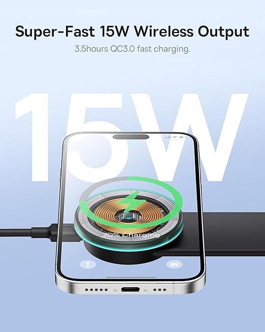 Chargez l&#39;image dans la visionneuse de la galerie, [L15B] Magsafe Compatible QI 15W Wireless Charging Foldable Magnet Magnetic Dashboard Charger &amp; Mount Holder - Polar Tech Australia
