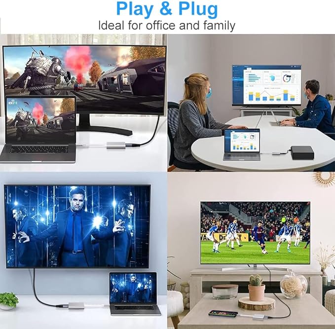 Load image into Gallery viewer, [Type C to HDMI+USB+PD] 3 in 1 USB-C Type C USB 3.0 HUB HDMI PD Adapter Converter Splitter
