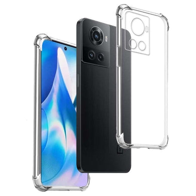 OnePlus 1+10R - AirPillow Cushion Transparent Soft Clear TPU Four Corners Protective Case - Polar Tech Australia