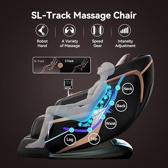 Cargue la imagen en el visor de la galería, [i85][Voice Control][AI Version] Luxury iMassage 9D Full-body Multi-function Zero-Gravity Massage Chair - Polar Tech Australia
