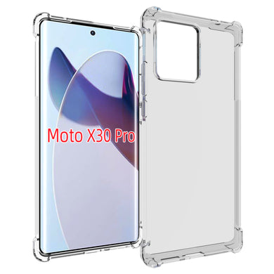 Motorola Moto X30 Pro - AirPillow Cushion Transparent Soft Clear TPU Four Corners Protective Case - Polar Tech Australia