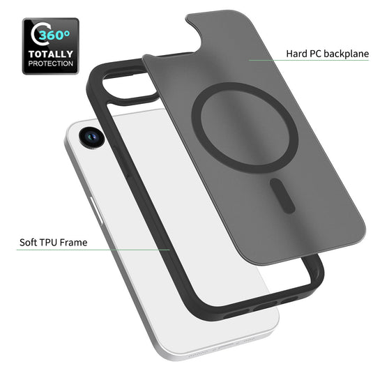 [Magsafe Compatible] Apple iPhone 16e Skin-friendly Shockproof TPU Silicone Case - Polar Tech Australia