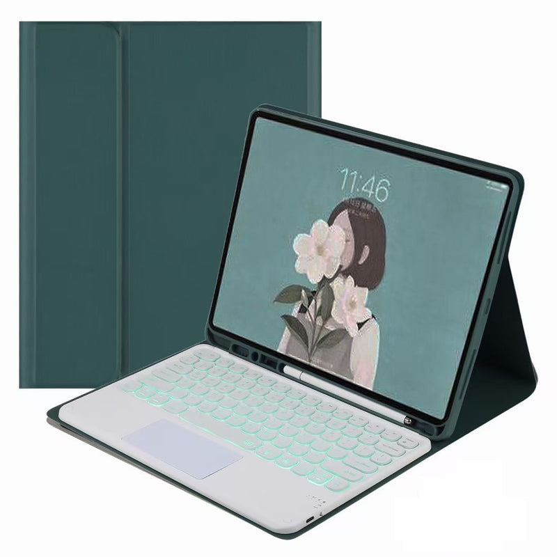 Cargue la imagen en el visor de la galería, Samsung Galaxy Tab S10 FE Plus 13.1&quot; (2025) Smart Wireless Trackpad Keyboard Mouse Flip Case
