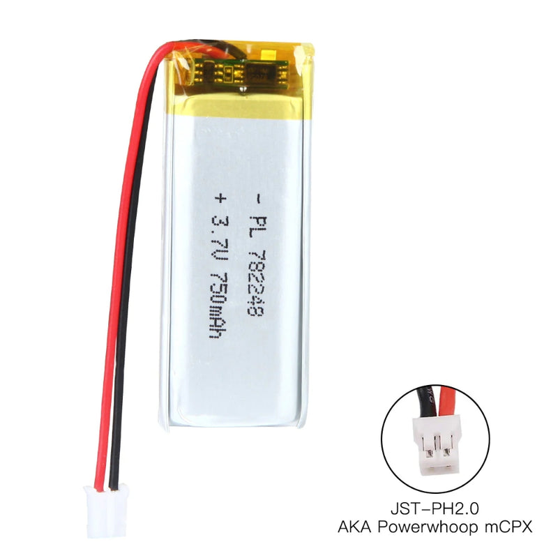 Load image into Gallery viewer, [PH2.0-JST Connector][782548] Universal 750mAh 3.7V Rechargeable Li-Ion Lithium Polymer Battery - Polar Tech Australia

