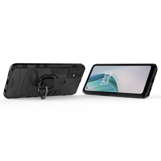 OnePlus Nord N100 - Heavy Duty Armor Case With Ring Holder Stand