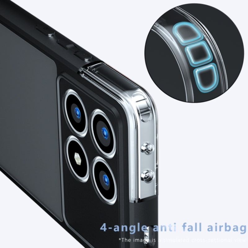 Chargez l&#39;image dans la visionneuse de la galerie, Xiaomi Poco F6 Pro - Armor Precise Hole PC Hybrid TPU Phone Case - Polar Tech Australia
